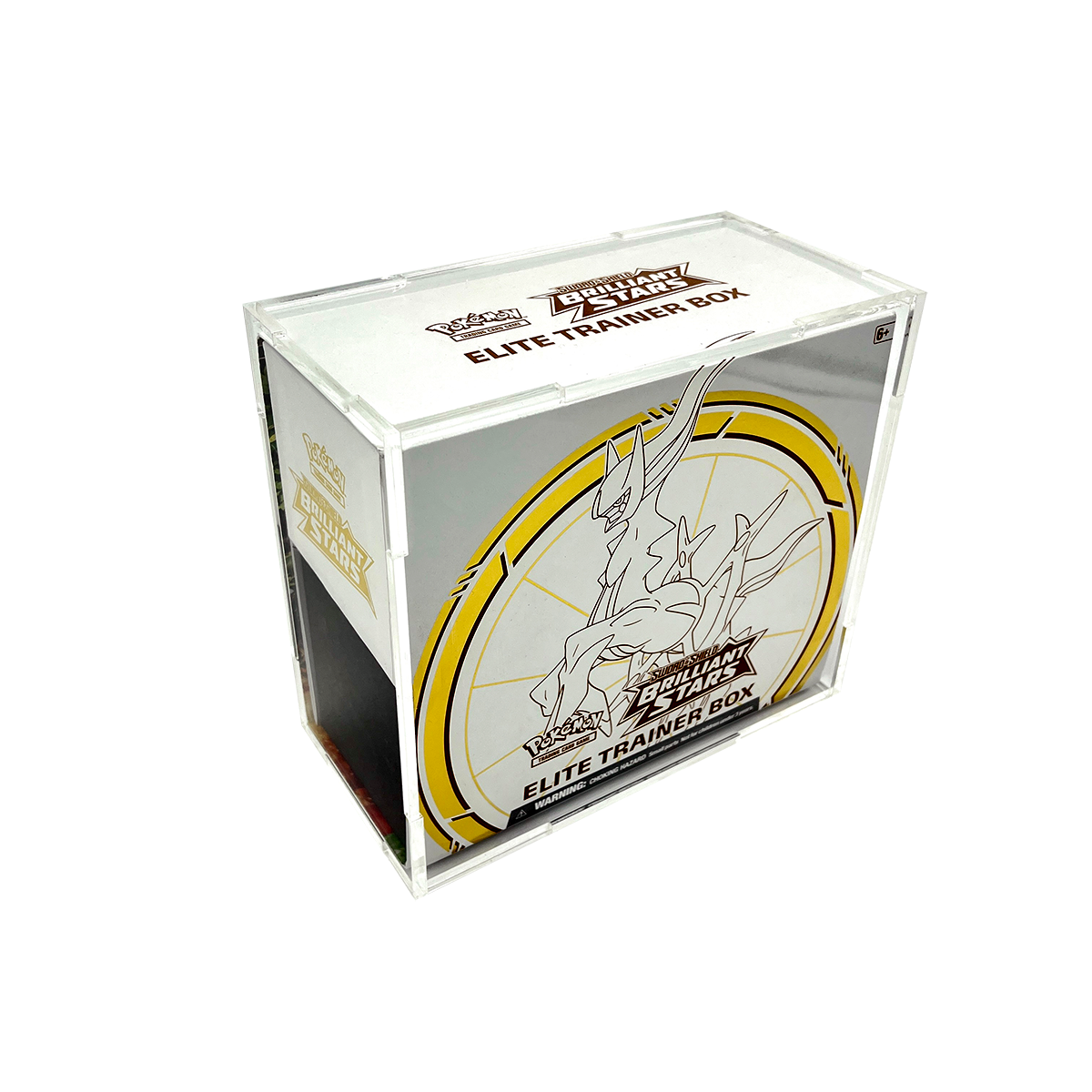 Press Fit Acrylic Display Case for Pokemon Elite Trainer Box ETB