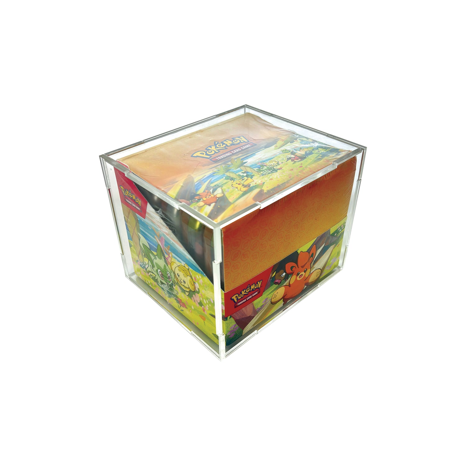Press Fit Acrylic Display Case for Pokémon Mini Tin (10 Tin Retail Case)