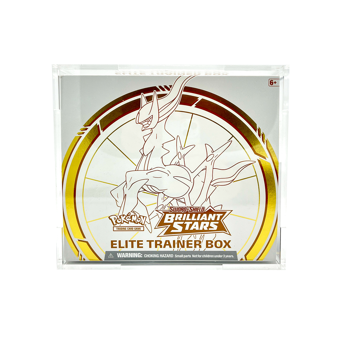 Press Fit Acrylic Display Case for Pokemon Elite Trainer Box ETB