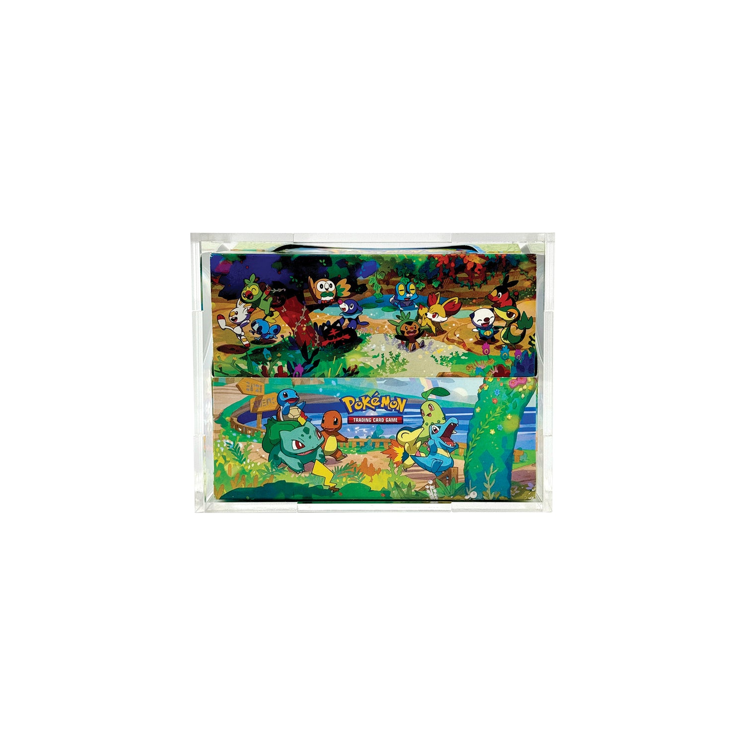 Acrylic Display Case for Pokémon Mini Tin Display (8 Tin Retail Case)