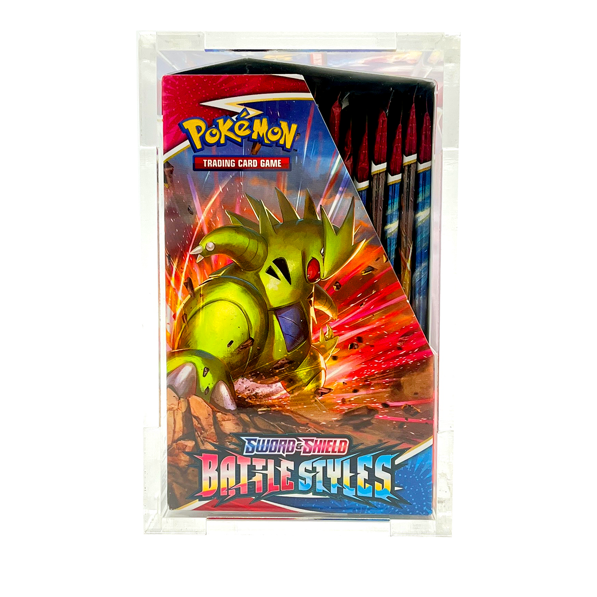 Press Fit Acrylic Display Case for Pokemon Booster Box