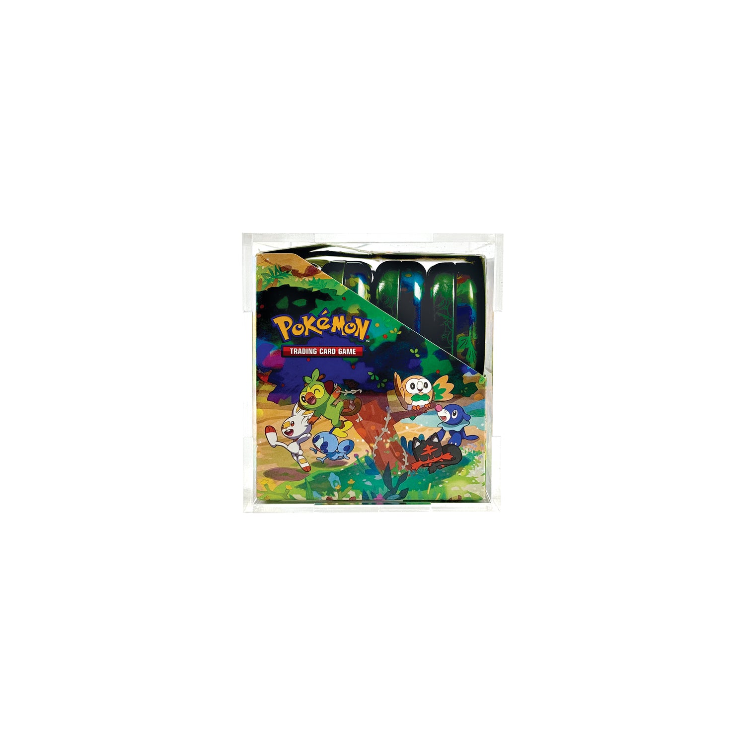 Acrylic Display Case for Pokémon Mini Tin Display (8 Tin Retail Case)