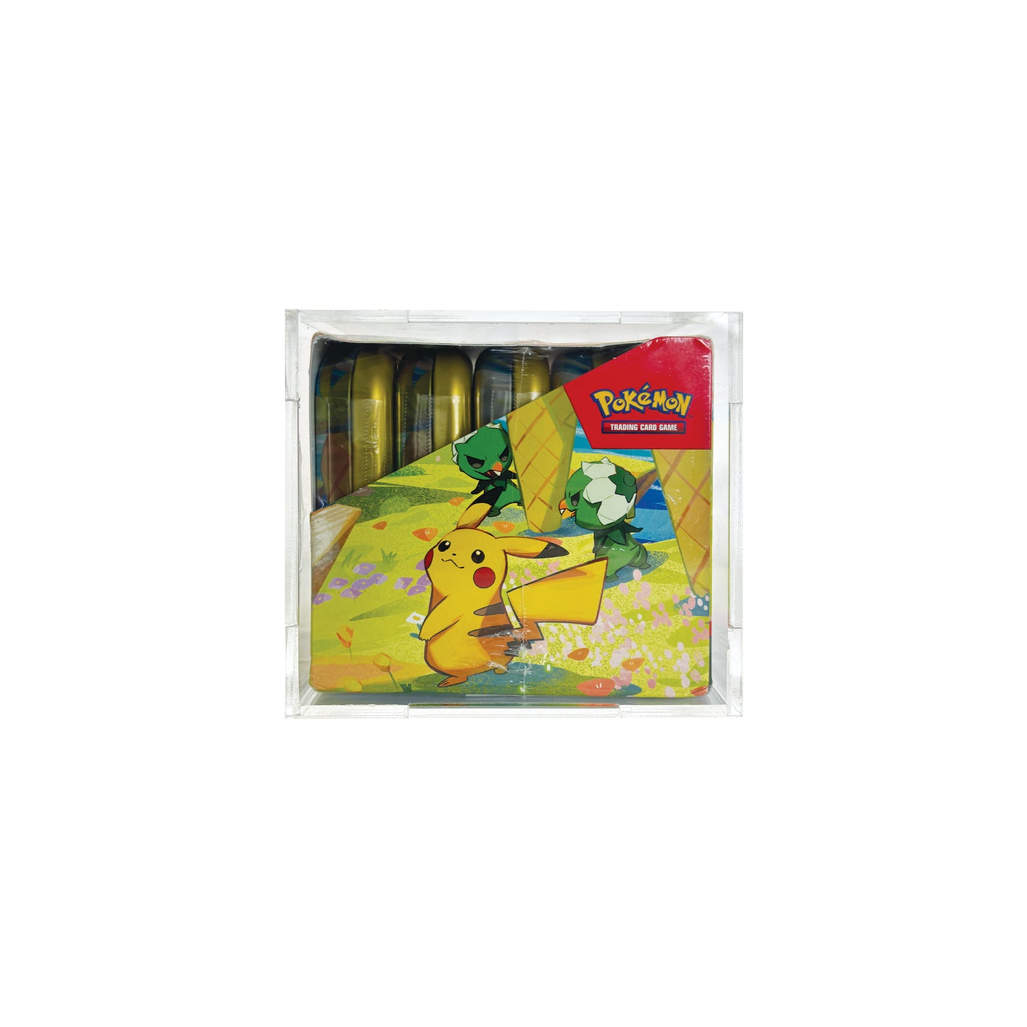 Press Fit Acrylic Display Case for Pokémon Mini Tin (10 Tin Retail Case)